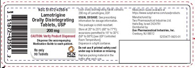 Container Label (200 mg Label)